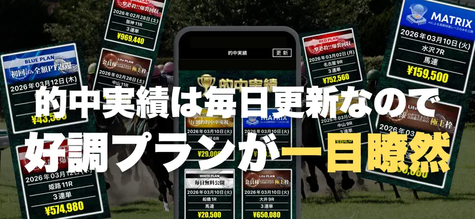 競馬レインボーの特徴