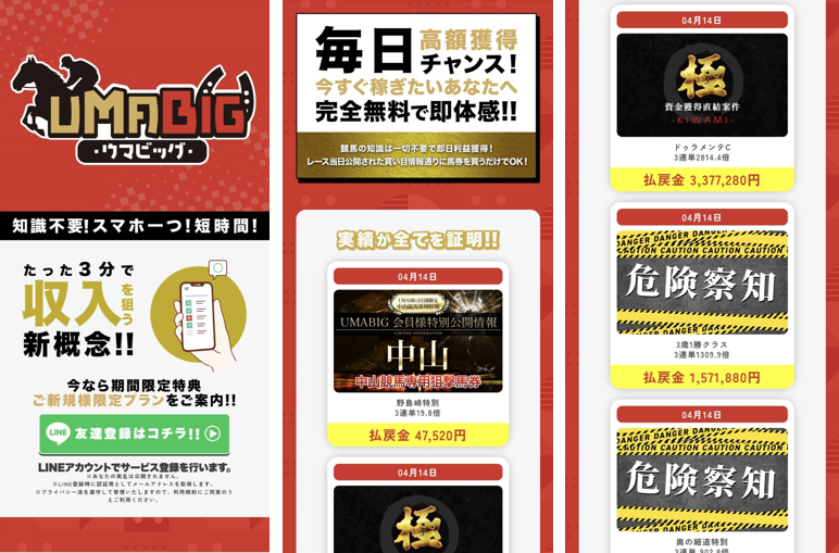 競馬予想サイト「UMABIG」は本物の優良？当たらない悪質？みんけいが検証！