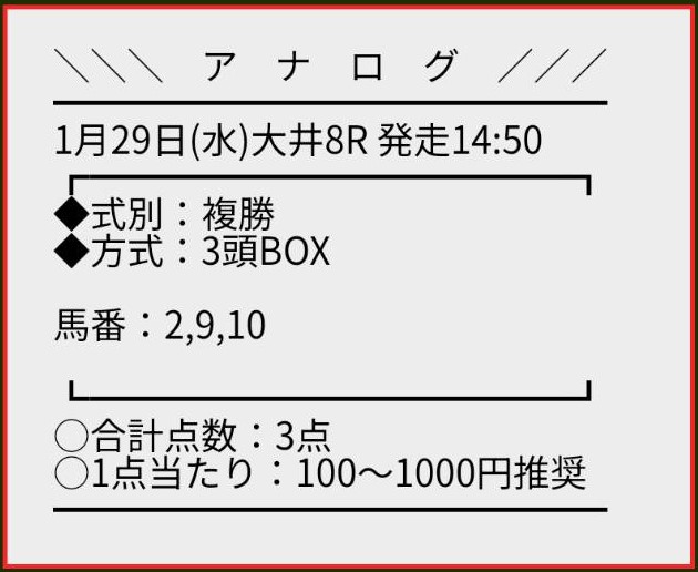 アナログの競馬予想は当たらない？口コミ評判や無料予想の検証を公開！
