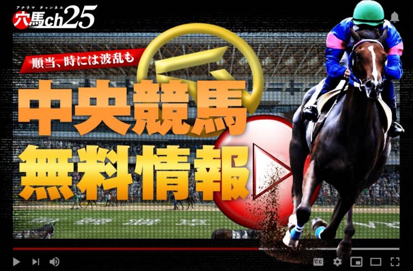 穴馬ch25の競馬予想は当たらない？口コミ評判や無料予想の検証を公開！