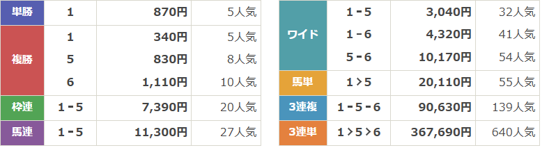 GⅢ第73回中京記念