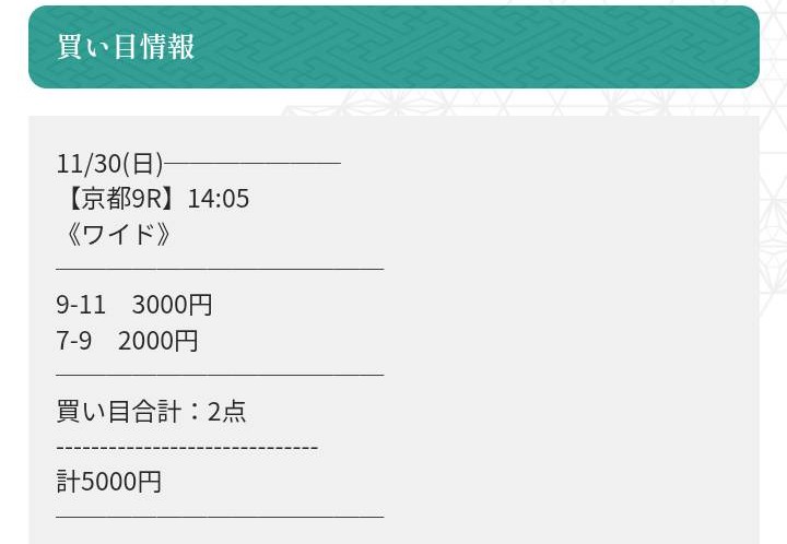 縁-en-の無料予想買い目