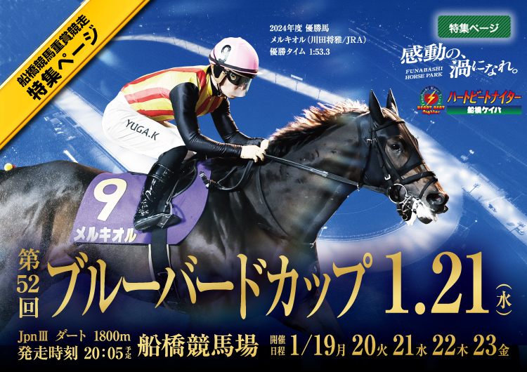JpnⅢ第52回ブルーバードカップ