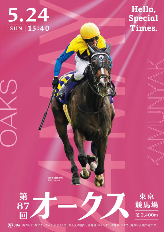 GⅠ第87回優駿牝馬（ オークス）