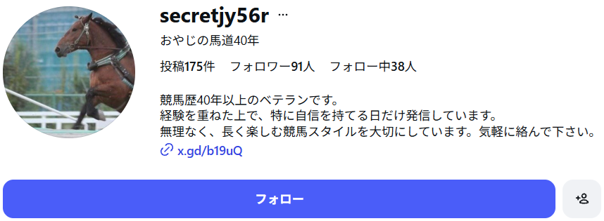 競馬おやじのinstagram