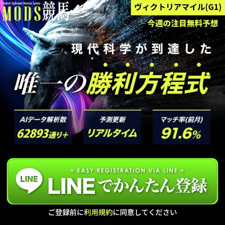 MODS競馬という予想サイトを検証
