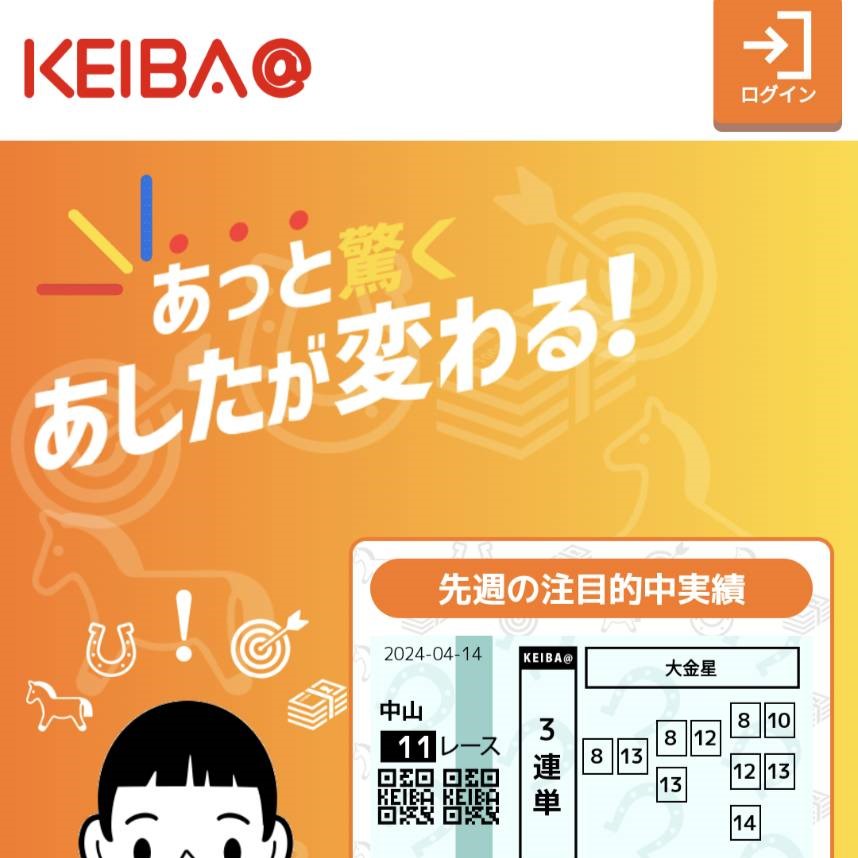 競馬予想サイト「KEIBA@（競馬アット）」は本物の優良？当たらない悪質？みんけいが検証！