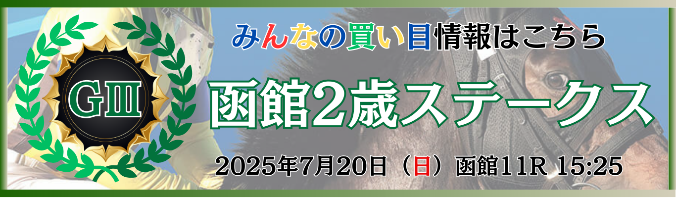 GⅢ第57回函館2歳ステークス