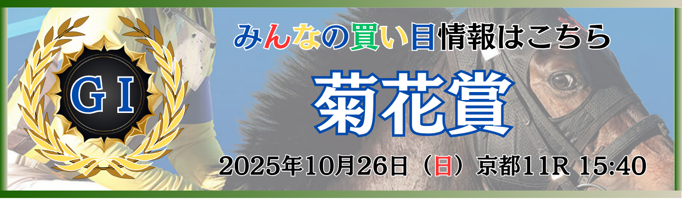 GⅠ第86回菊花賞
