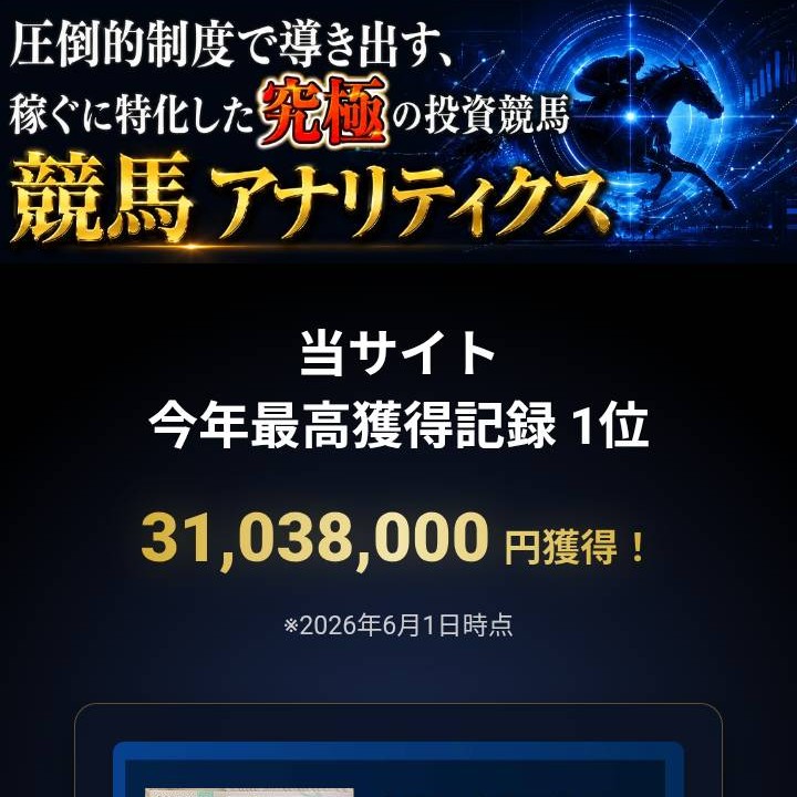 競馬アナリティクスという電話系の予想サイトを徹底検証