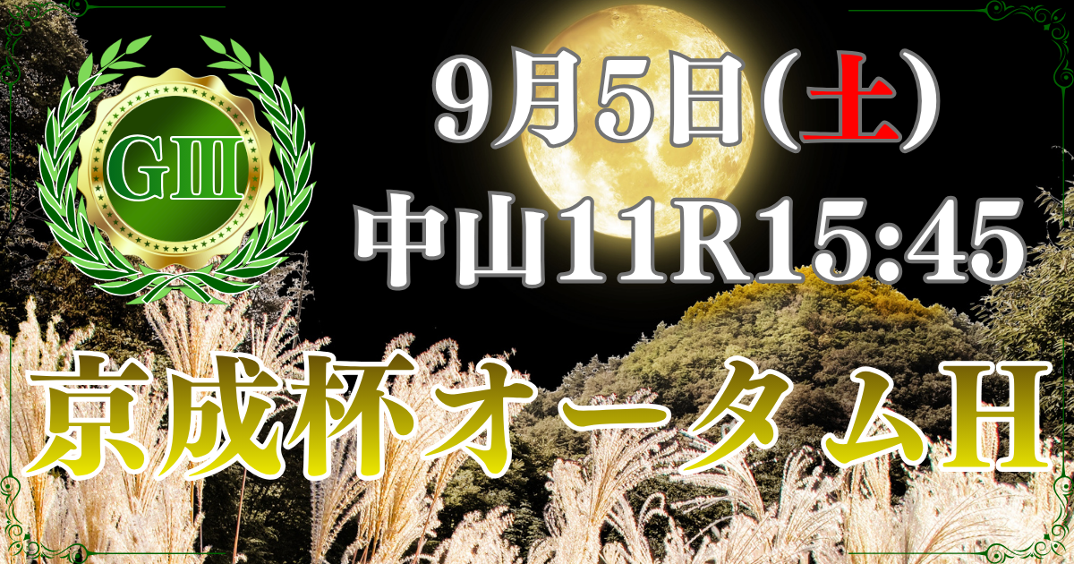 サマーマイルシリーズ 第71回 京成杯オータムハンデキャップ（GⅢ）